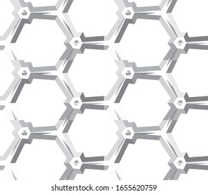 Abstract background texture in geometric ornamental style. Seamless design.