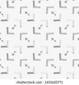 Abstract background texture in geometric ornamental style. Seamless design.