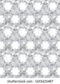 Abstract background texture in geometric ornamental style. Seamless design.