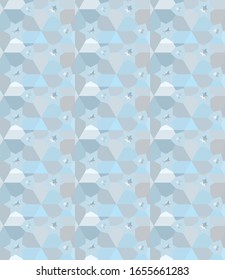 Abstract background texture in geometric ornamental style. Seamless design.