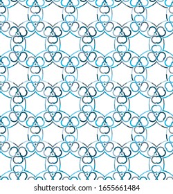Abstract background texture in geometric ornamental style. Seamless design.