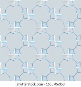 Abstract background texture in geometric ornamental style. Seamless design.