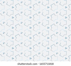 Abstract background texture in geometric ornamental style. Seamless design.