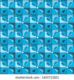 Abstract background texture in geometric ornamental style. Seamless design.