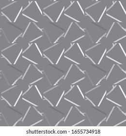 Abstrakte Hintergrundtextur im geometrischen Zierstil. Nahtloses Design.