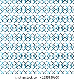 Abstrakte Hintergrundtextur im geometrischen Zierstil. Nahtloses Design.