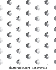 Abstract background texture in geometric ornamental style. Seamless design.