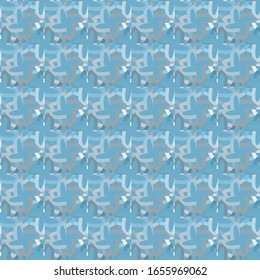 Abstract background texture in geometric ornamental style. Seamless design.