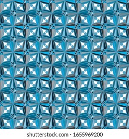 Abstract background texture in geometric ornamental style. Seamless design.