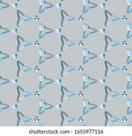 Abstract background texture in geometric ornamental style. Seamless design.