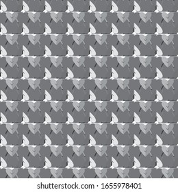 Abstrakte Hintergrundtextur im geometrischen Zierstil. Nahtloses Design.