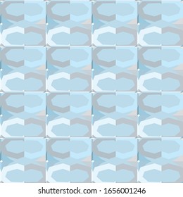 Abstrakte Hintergrundtextur im geometrischen Zierstil. Nahtloses Design.