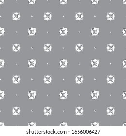 Abstrakte Hintergrundtextur im geometrischen Zierstil. Nahtloses Design.
