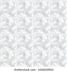 Abstract background texture in geometric ornamental style. Seamless design.