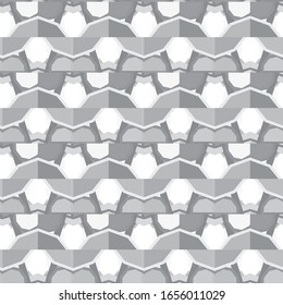 Abstrakte Hintergrundtextur im geometrischen Zierstil. Nahtloses Design.
