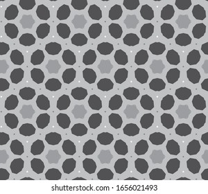 Abstract background texture in geometric ornamental style. Seamless design.