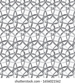 Abstrakte Hintergrundtextur im geometrischen Zierstil. Nahtloses Design.