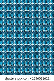 Abstrakte Hintergrundtextur im geometrischen Zierstil. Nahtloses Design.