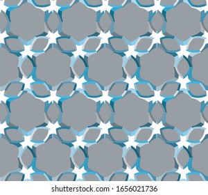 Abstrakte Hintergrundtextur im geometrischen Zierstil. Nahtloses Design.