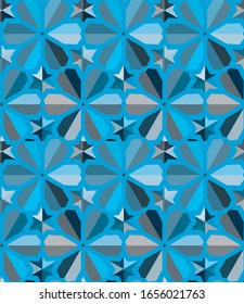 Abstract background texture in geometric ornamental style. Seamless design.