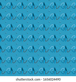 Abstract background texture in geometric ornamental style. Seamless design.