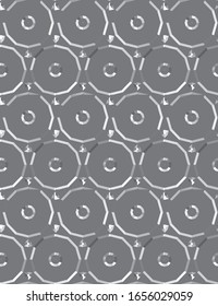 Abstract background texture in geometric ornamental style. Seamless design.