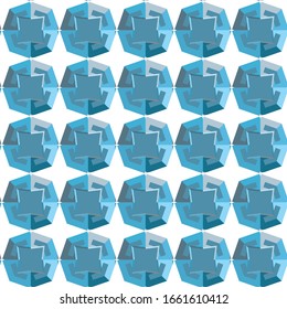 Abstract background texture in geometric ornamental style. Seamless design.