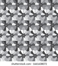 Abstract background texture in geometric ornamental style. Seamless design.