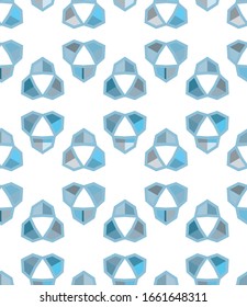 Abstract background texture in geometric ornamental style. Seamless design.