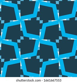 Abstrakte Hintergrundtextur im geometrischen Zierstil. Nahtloses Design.