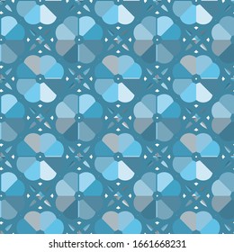 Abstrakte Hintergrundtextur im geometrischen Zierstil. Nahtloses Design.