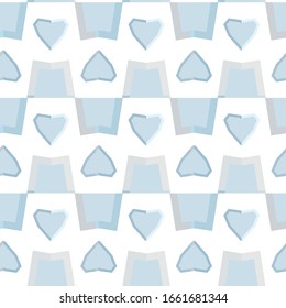 Abstract background texture in geometric ornamental style. Seamless design.