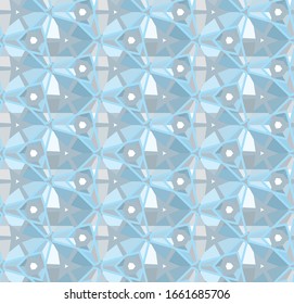 Abstract background texture in geometric ornamental style. Seamless design.