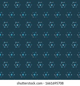 Abstrakte Hintergrundtextur im geometrischen Zierstil. Nahtloses Design.
