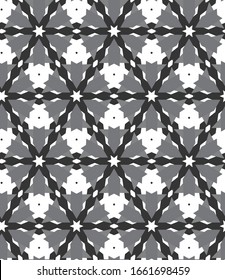 Abstract background texture in geometric ornamental style. Seamless design.