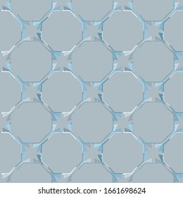 Abstract background texture in geometric ornamental style. Seamless design.