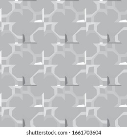 Abstrakte Hintergrundtextur im geometrischen Zierstil. Nahtloses Design.