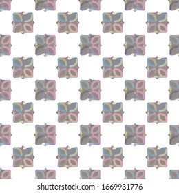 Abstrakte Hintergrundtextur im geometrischen Zierstil. Nahtloses Design.