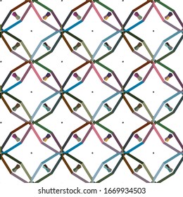 Abstract background texture in geometric ornamental style. Seamless design.