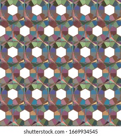 Abstract background texture in geometric ornamental style. Seamless design.