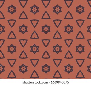 Abstract background texture in geometric ornamental style. Seamless design.