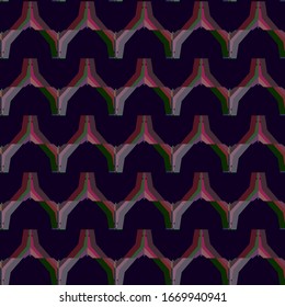Abstrakte Hintergrundtextur im geometrischen Zierstil. Nahtloses Design.
