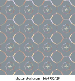 Abstrakte Hintergrundtextur im geometrischen Zierstil. Nahtloses Design.