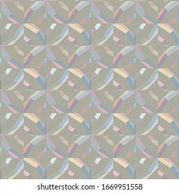 Abstract background texture in geometric ornamental style. Seamless design.