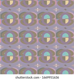 Abstract background texture in geometric ornamental style. Seamless design.