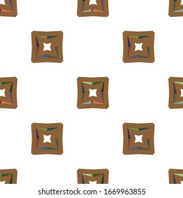 Abstract background texture in geometric ornamental style. Seamless design.