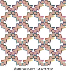 Abstract background texture in geometric ornamental style. Seamless design.