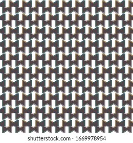Abstrakte Hintergrundtextur im geometrischen Zierstil. Nahtloses Design.