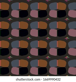 Abstract background texture in geometric ornamental style. Seamless design.