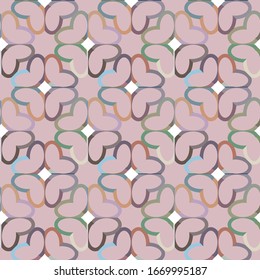 Abstrakte Hintergrundtextur im geometrischen Zierstil. Nahtloses Design.